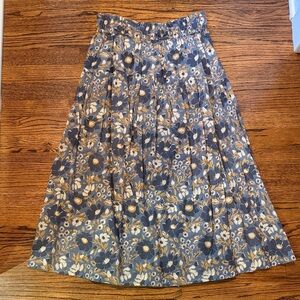 Marea by Liz Joy Floral Skirt